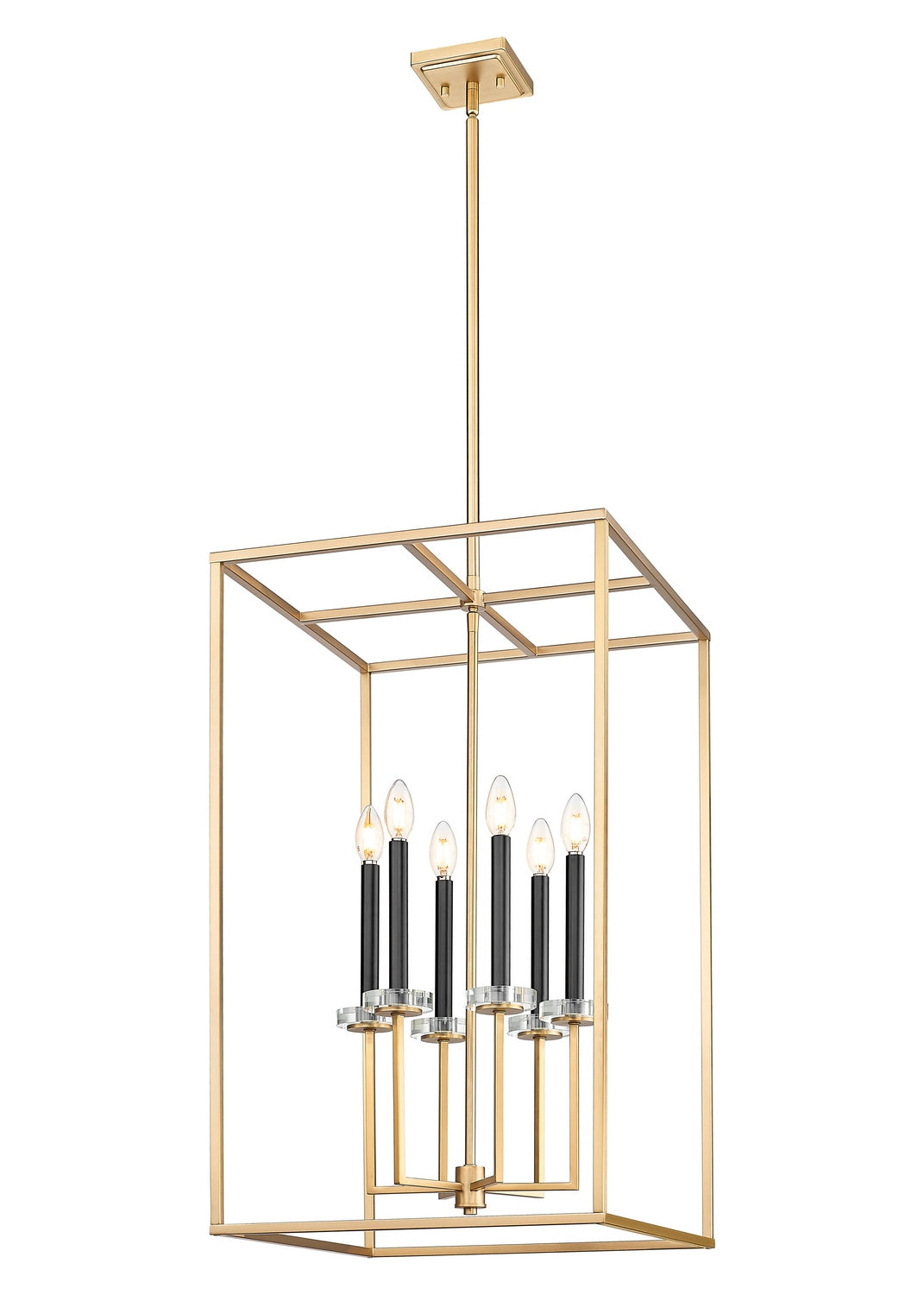 Z-Lite - 6100-32MGLD - Six Light Chandelier - Gaultier - Modern Gold