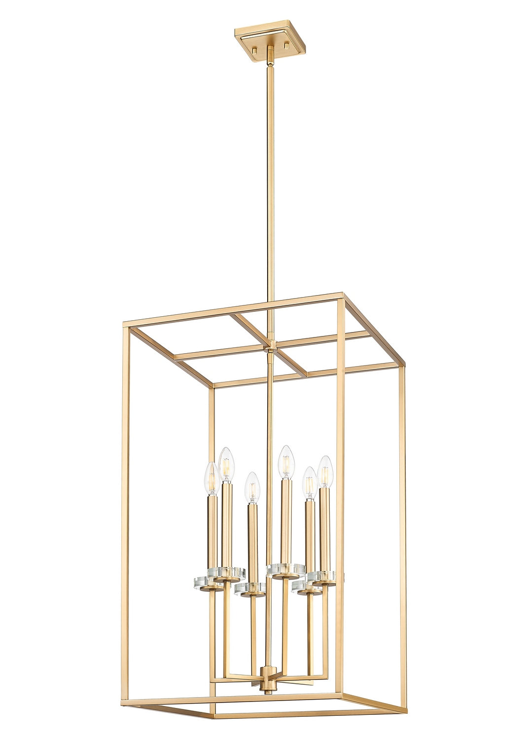 Z-Lite - 6100-32MGLD - Six Light Chandelier - Gaultier - Modern Gold