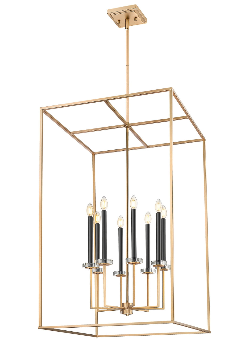 Z-Lite - 6100-44MGLD - Eight Light Chandelier - Gaultier - Modern Gold