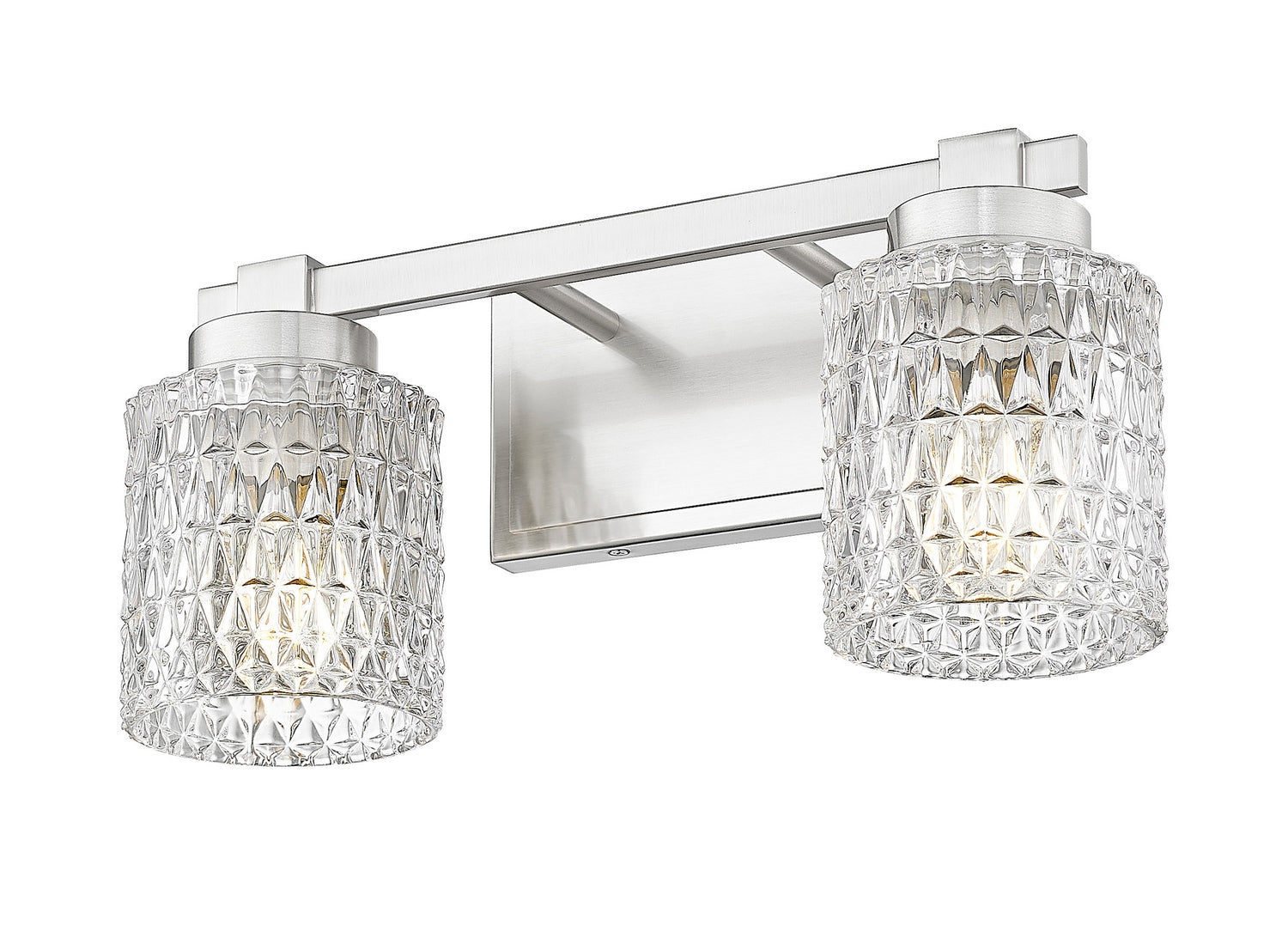 Z-Lite - 6101-2V-BN - Two Light Vanity - Jacqueline - Brushed Nickel