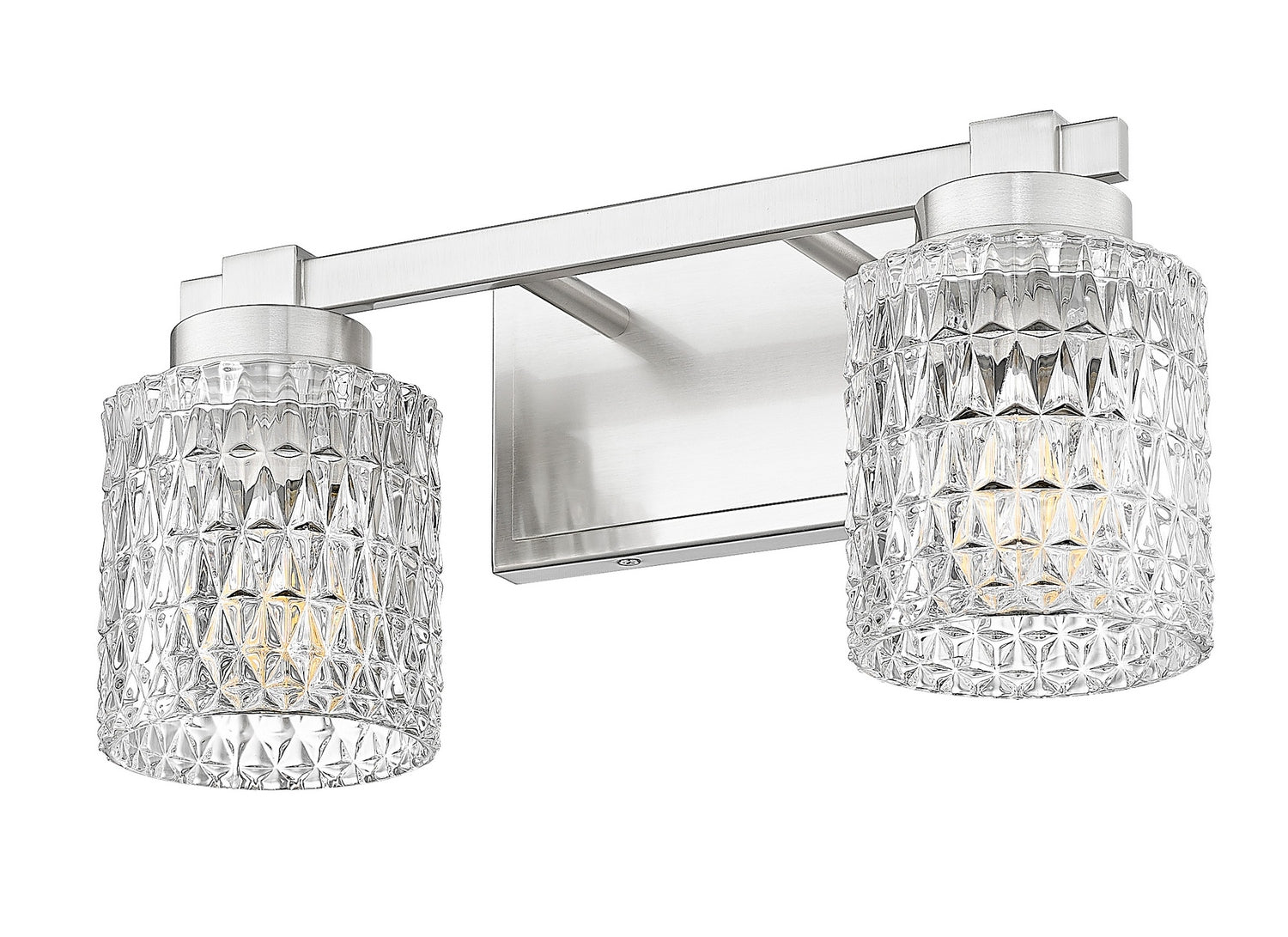 Z-Lite - 6101-2V-BN - Two Light Vanity - Jacqueline - Brushed Nickel
