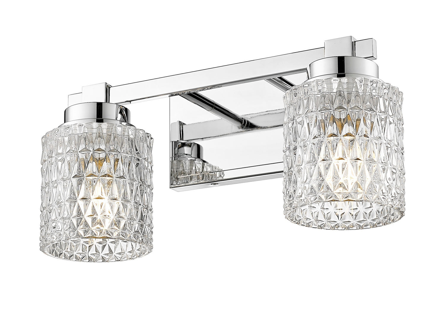 Z-Lite - 6101-2V-CH - Two Light Vanity - Jacqueline - Chrome