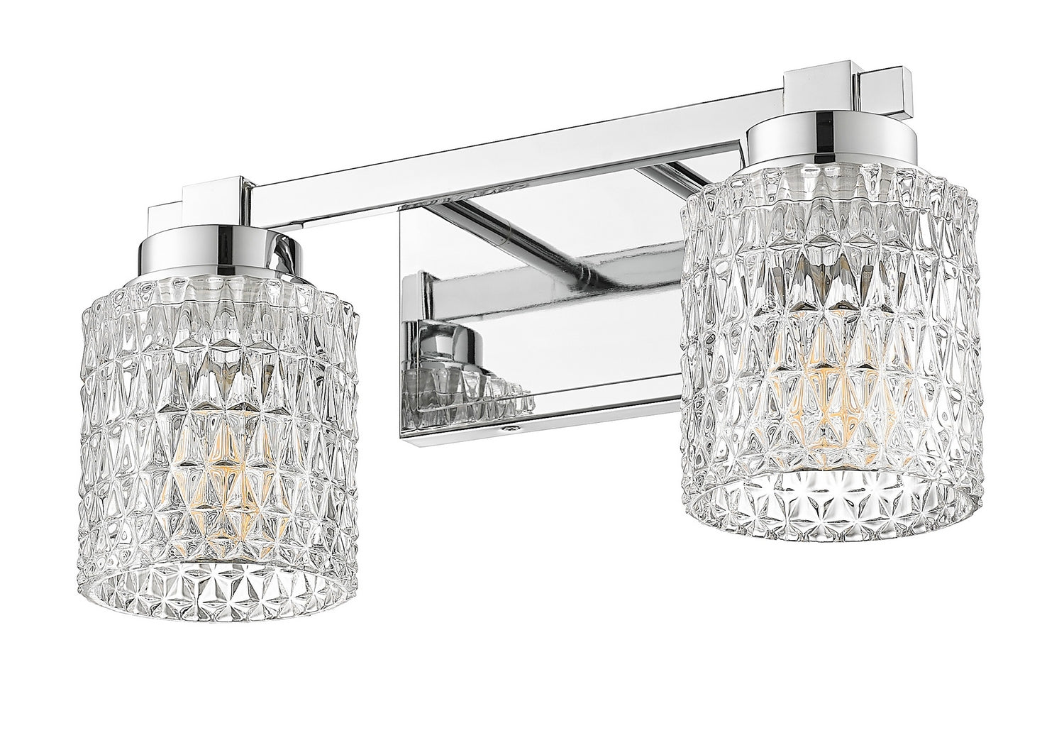 Z-Lite - 6101-2V-CH - Two Light Vanity - Jacqueline - Chrome