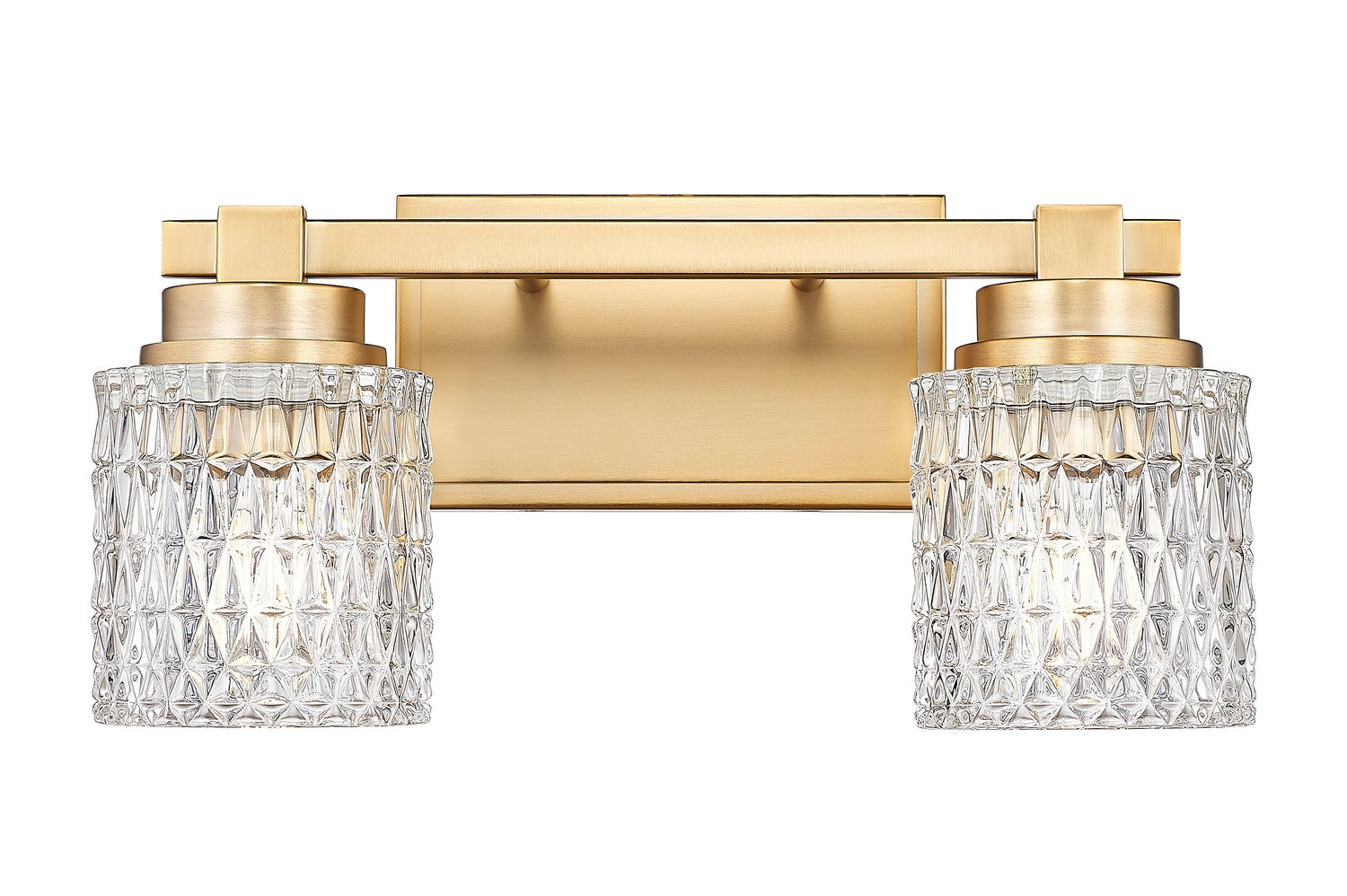 Z-Lite - 6101-2V-MGLD - Two Light Vanity - Jacqueline - Modern Gold