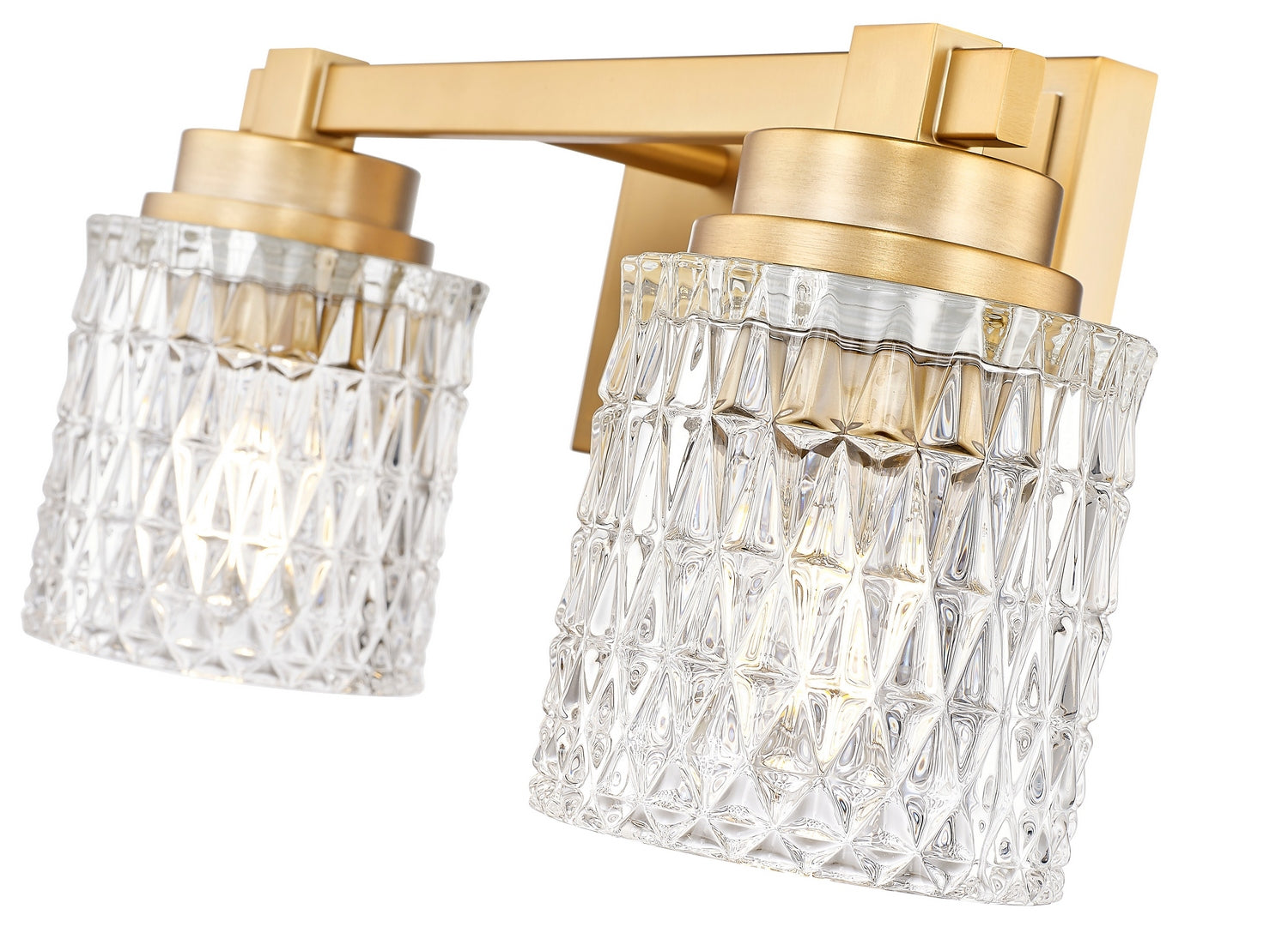 Z-Lite - 6101-2V-MGLD - Two Light Vanity - Jacqueline - Modern Gold