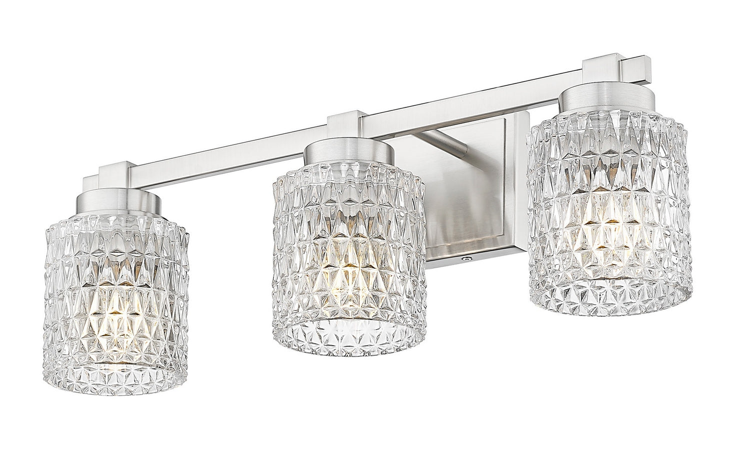 Z-Lite - 6101-3V-BN - Three Light Vanity - Jacqueline - Brushed Nickel
