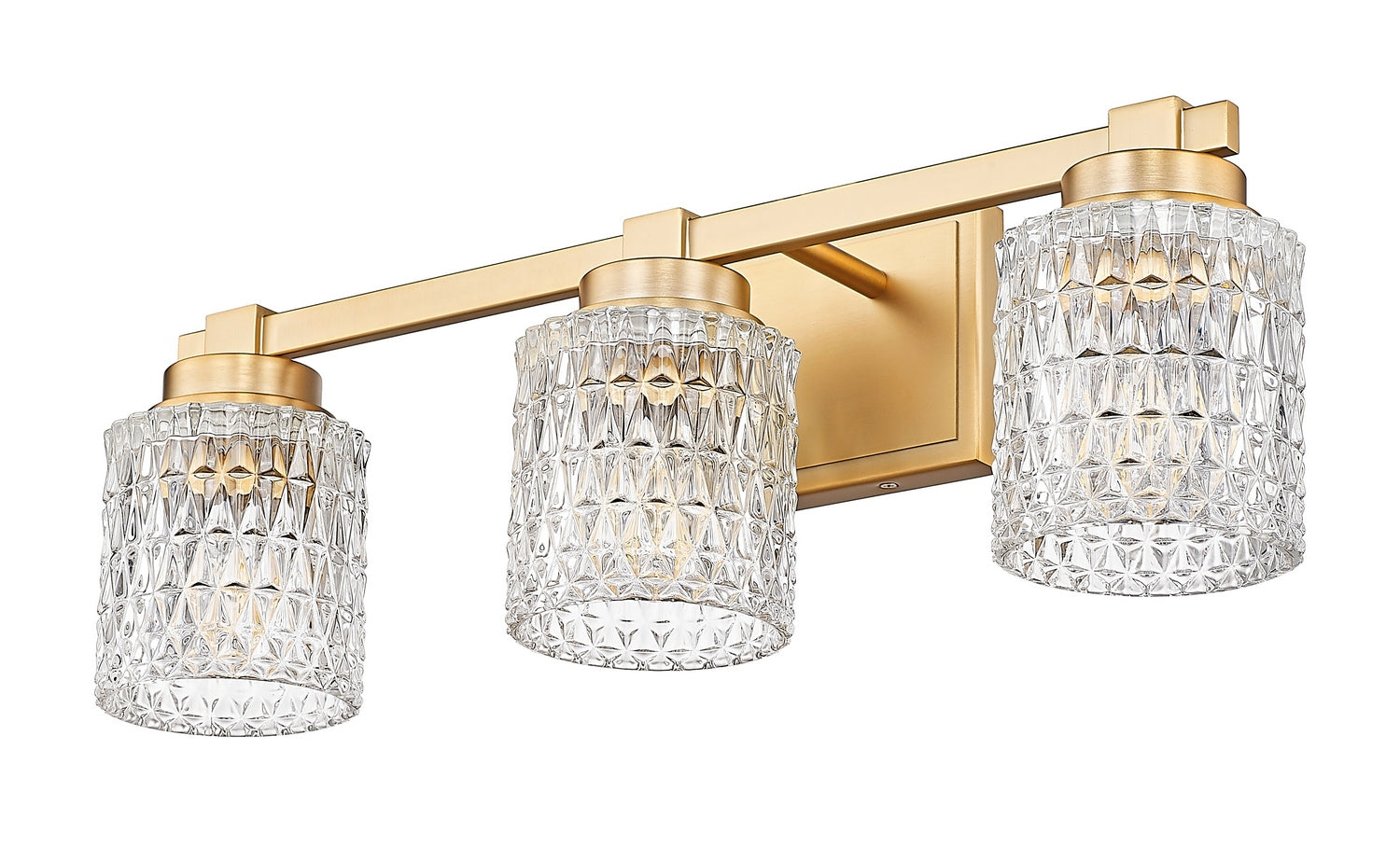 Z-Lite - 6101-3V-MGLD - Three Light Vanity - Jacqueline - Modern Gold