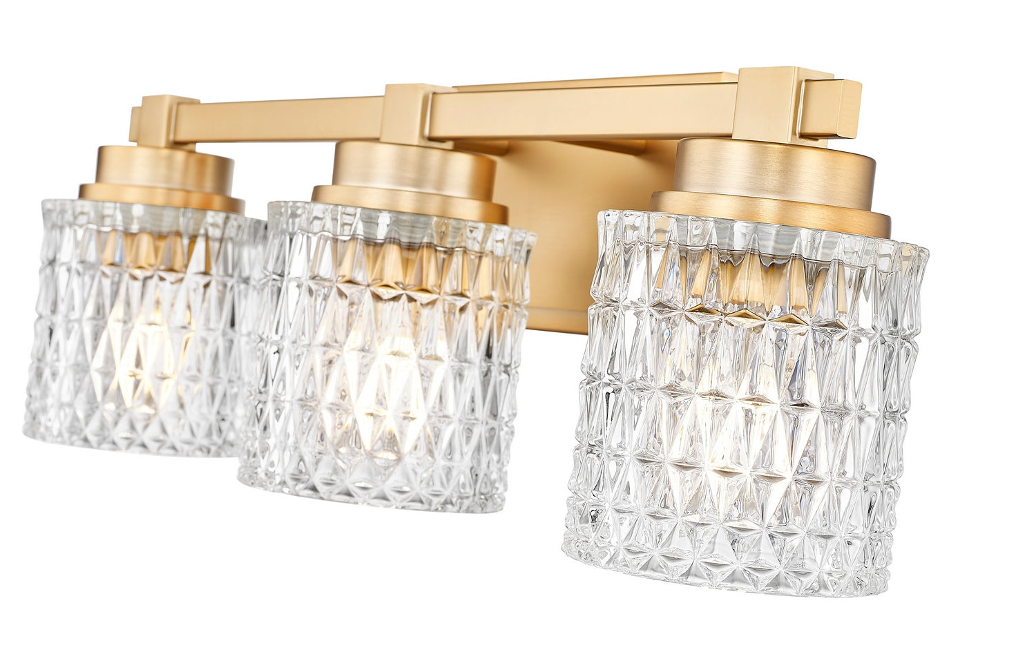Z-Lite - 6101-3V-MGLD - Three Light Vanity - Jacqueline - Modern Gold