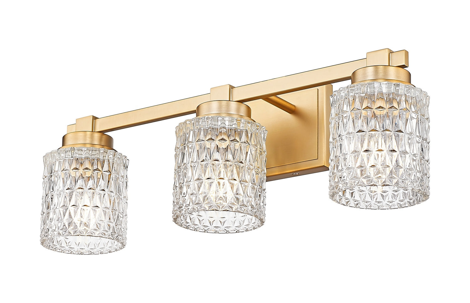 Z-Lite - 6101-3V-MGLD - Three Light Vanity - Jacqueline - Modern Gold