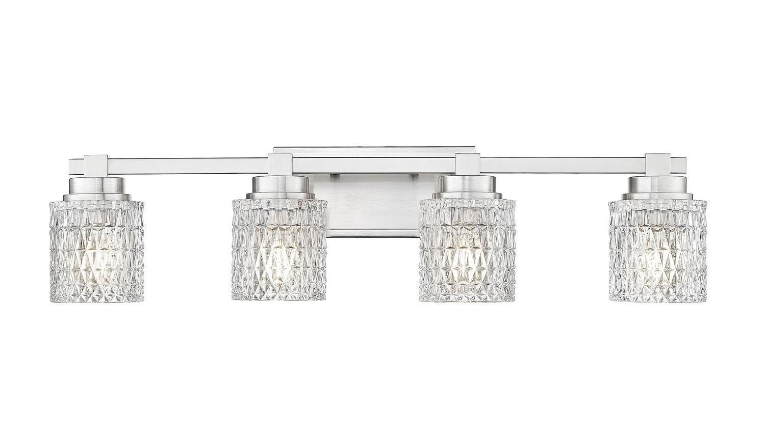Z-Lite - 6101-4V-BN - Four Light Vanity - Jacqueline - Brushed Nickel