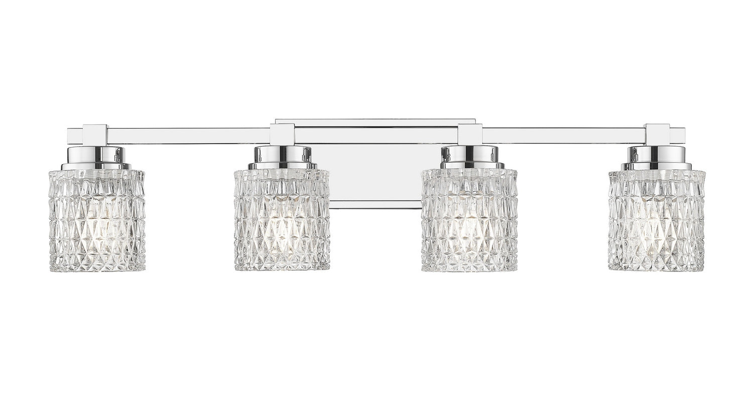 Z-Lite - 6101-4V-CH - Four Light Vanity - Jacqueline - Chrome