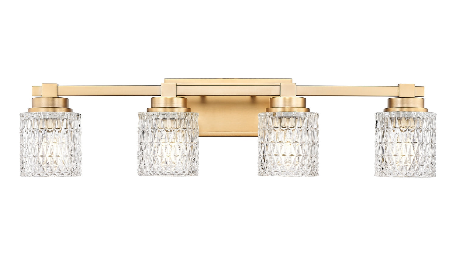 Z-Lite - 6101-4V-MGLD - Four Light Vanity - Jacqueline - Modern Gold