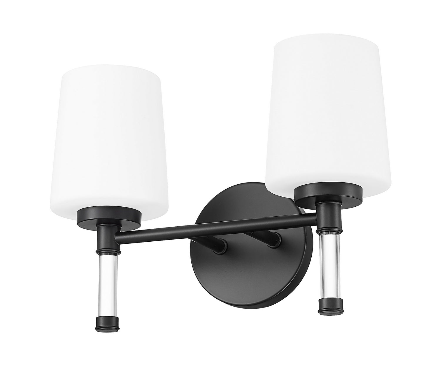 Z-Lite - 7700-2V-MB - Two Light Vanity - Henri - Matte Black