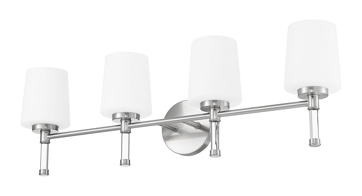 Z-Lite - 7700-4V-BN - Four Light Vanity - Henri - Brushed Nickel