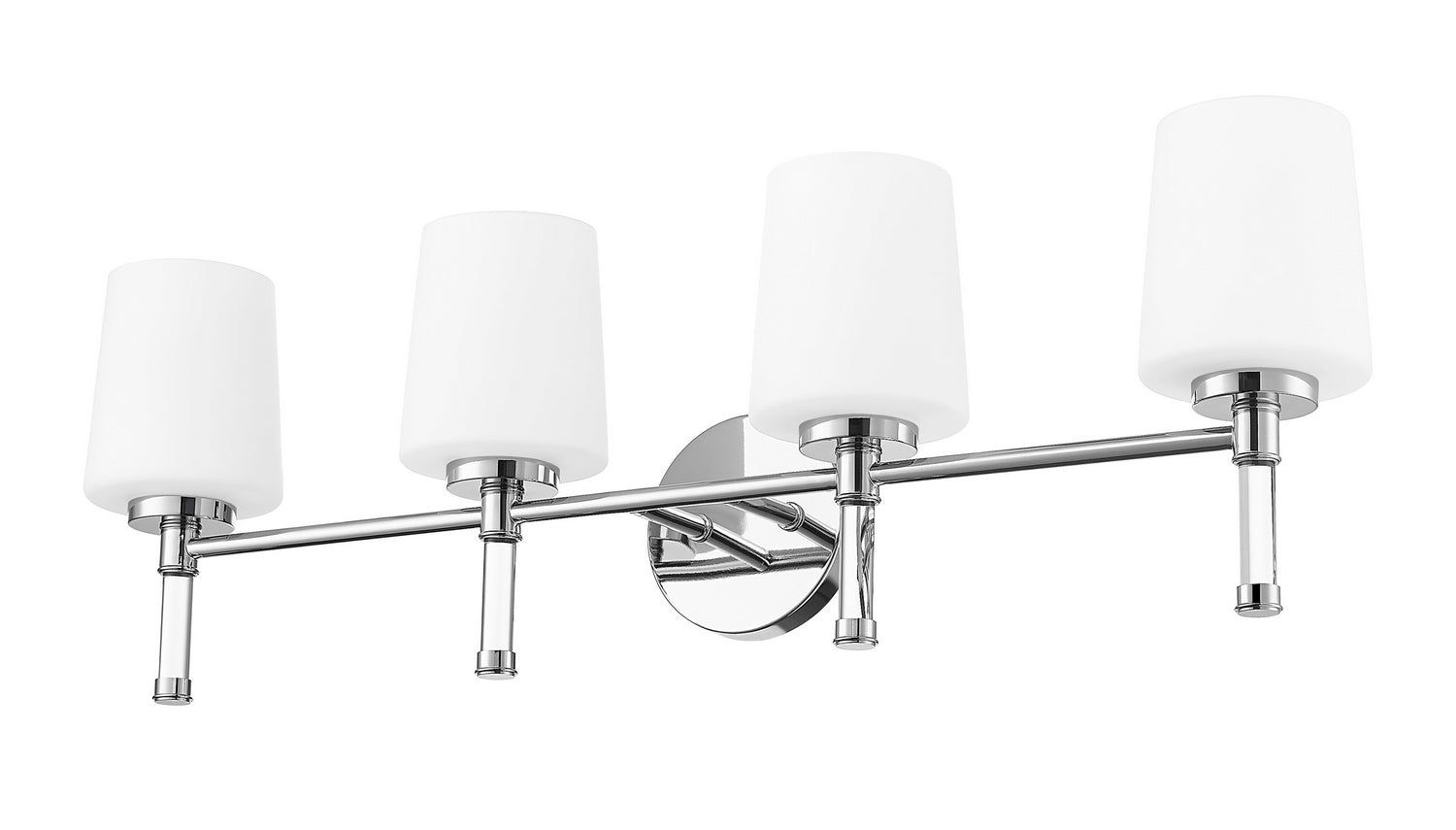 Z-Lite - 7700-4V-CH - Four Light Vanity - Henri - Chrome