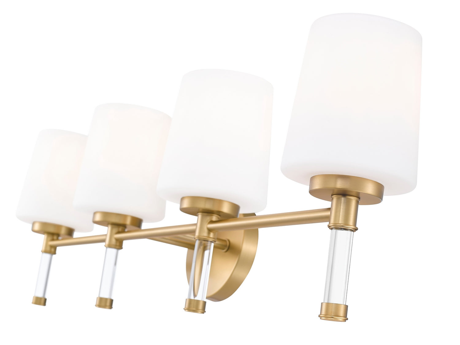 Z-Lite - 7700-4V-MGLD - Four Light Vanity - Henri - Modern Gold