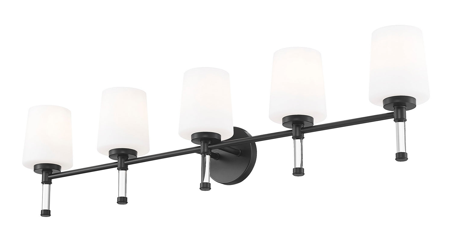 Z-Lite - 7700-5V-MB - Five Light Vanity - Henri - Matte Black