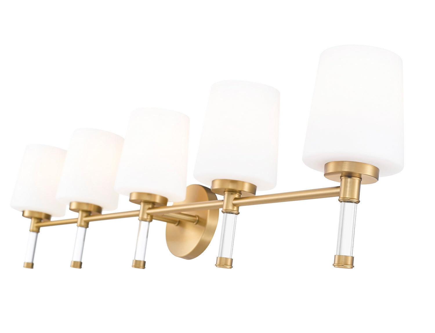 Z-Lite - 7700-5V-MGLD - Five Light Vanity - Henri - Modern Gold