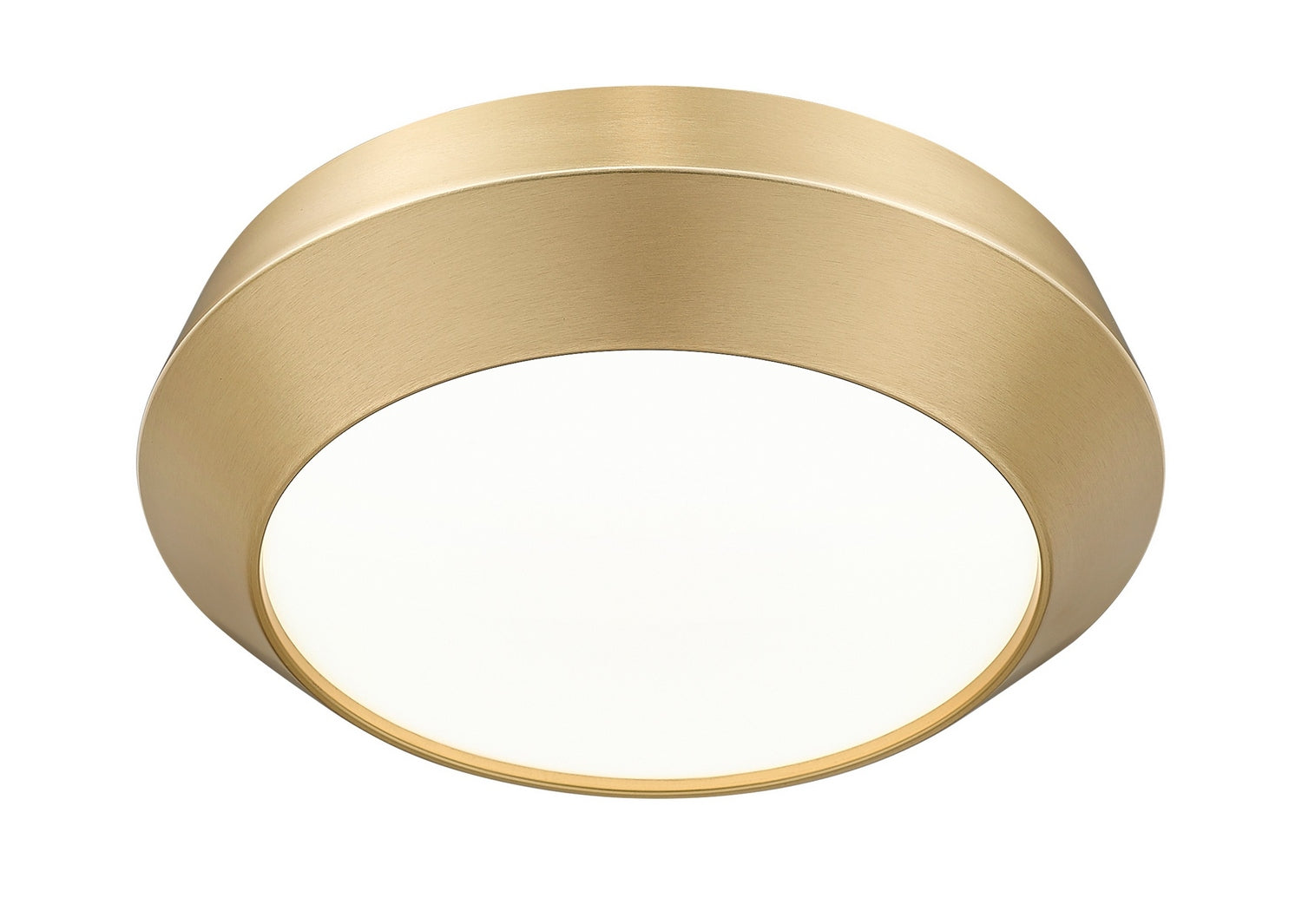 Z-Lite - 7701F12-MGLD-LED - LED Flush Mount - Quasars - Modern Gold