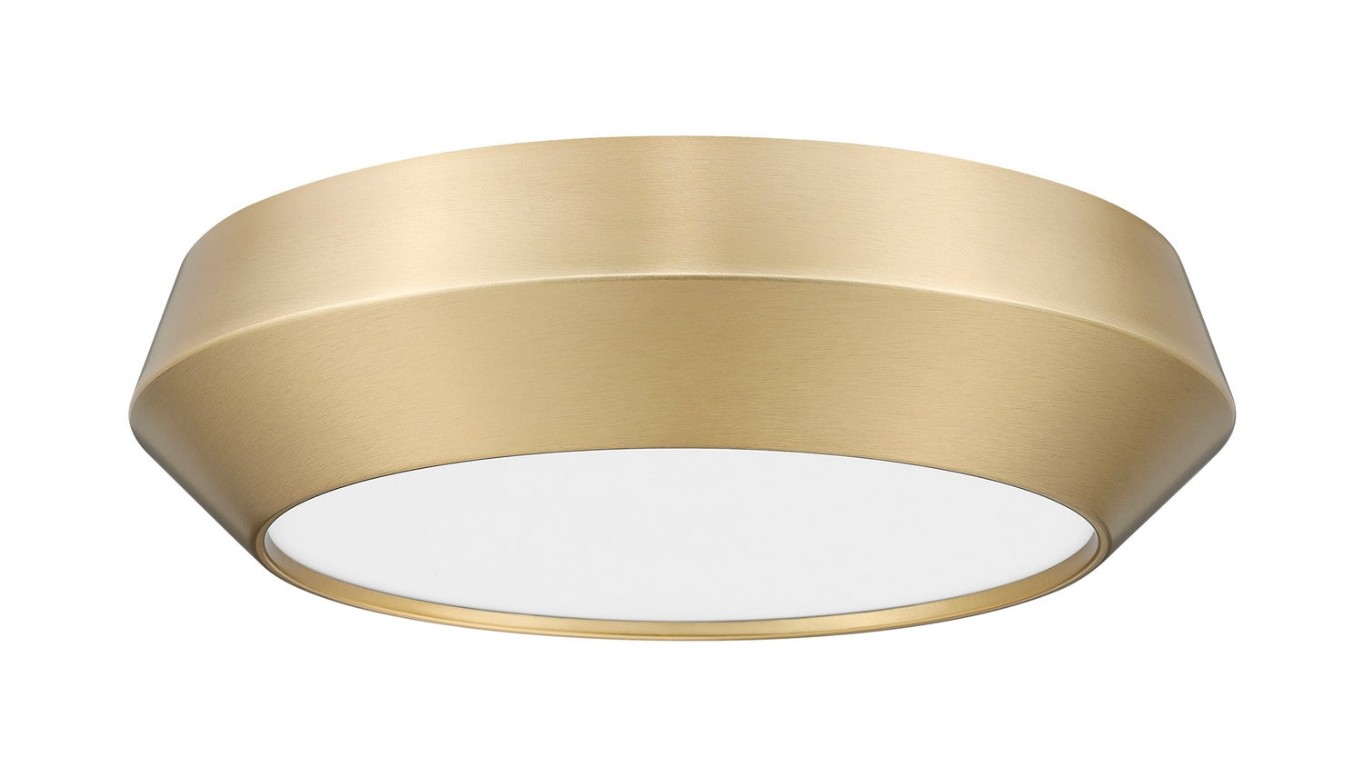 Z-Lite - 7701F12-MGLD-LED - LED Flush Mount - Quasars - Modern Gold