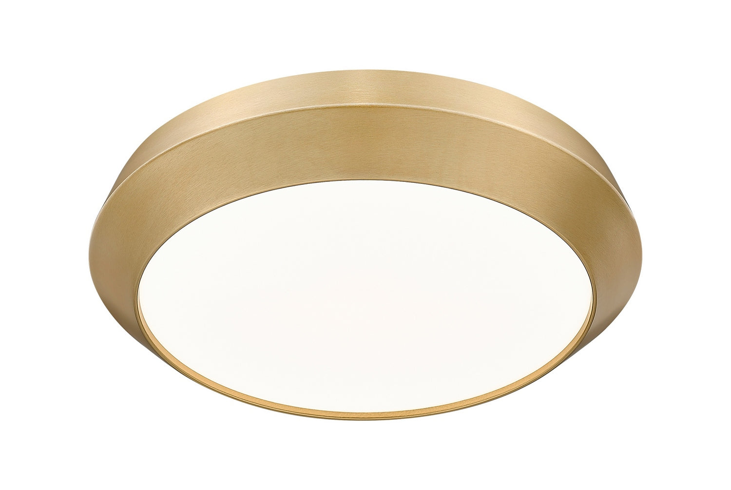Z-Lite - 7701F16-MGLD-LED - LED Flush Mount - Quasars - Modern Gold