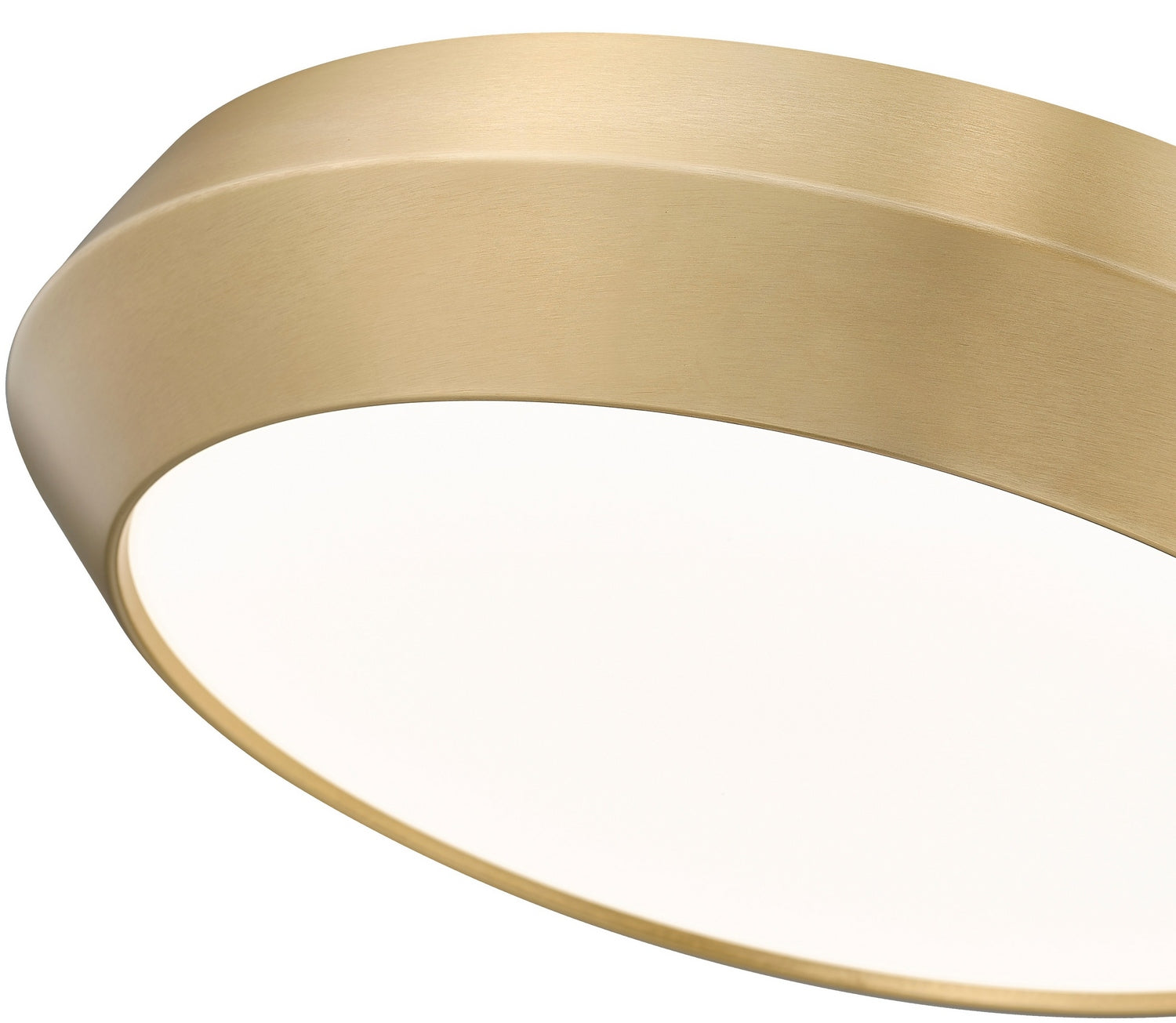 Z-Lite - 7701F16-MGLD-LED - LED Flush Mount - Quasars - Modern Gold