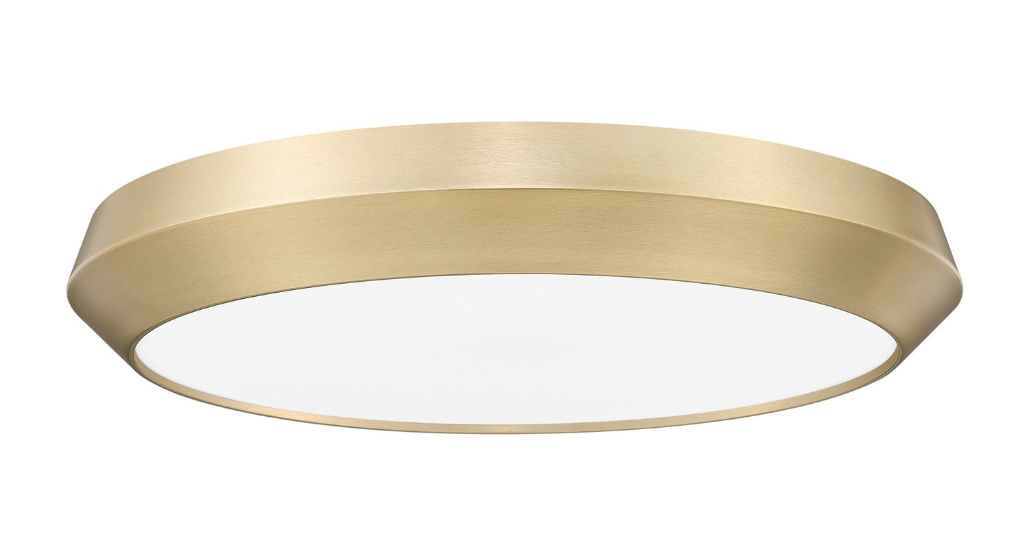 Z-Lite - 7701F20-MGLD-LED - LED Flush Mount - Quasars - Modern Gold