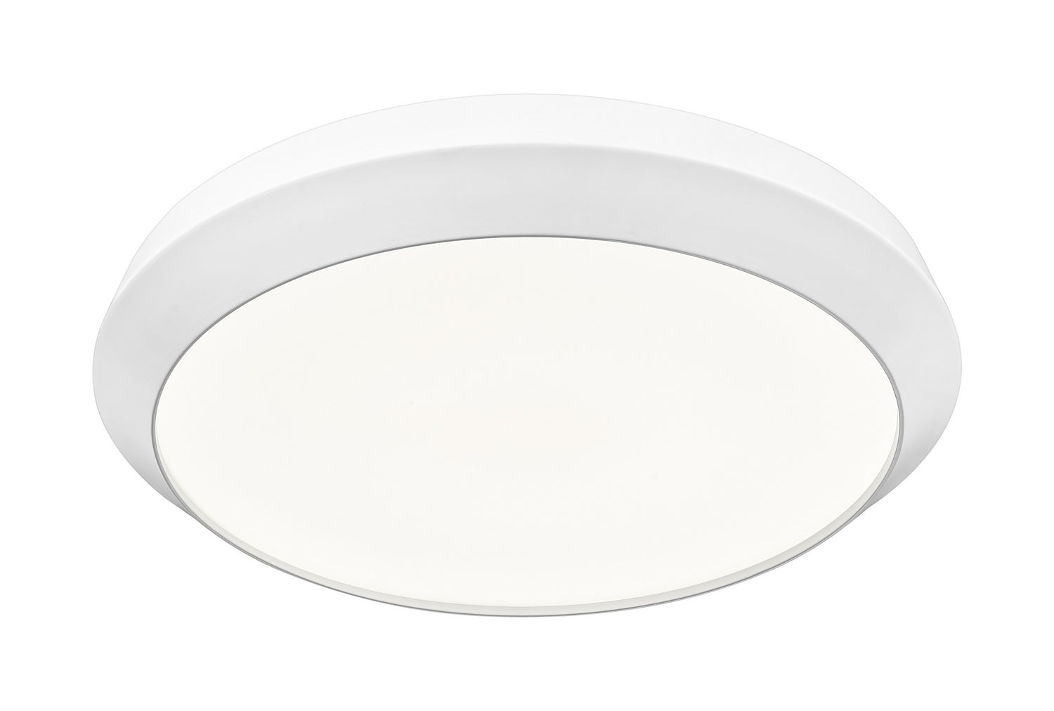 Z-Lite - 7701F20-MW-LED - LED Flush Mount - Quasars - Matte White
