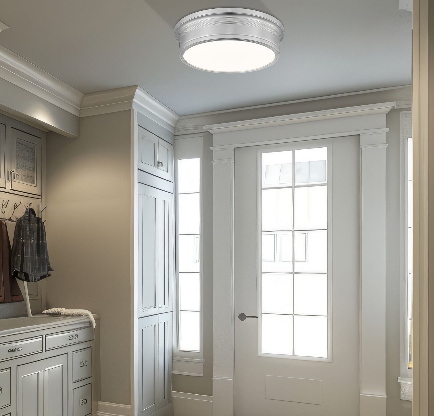Z-Lite - 7702F16-BN-LED - LED Flush Mount - Bentley - Brushed Nickel