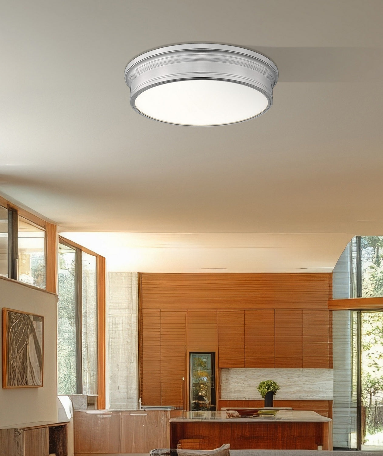 Z-Lite - 7702F20-BN-LED - LED Flush Mount - Bentley - Brushed Nickel