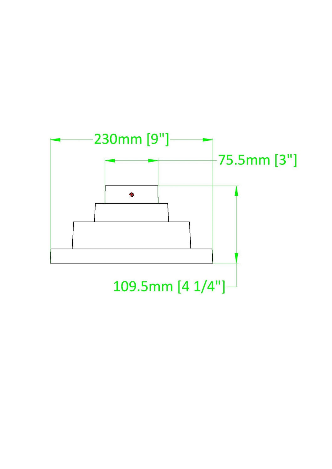 Z-Lite - LSQPM-BK - Outdoor Pier Mount - Pier Mounts - Sand Black