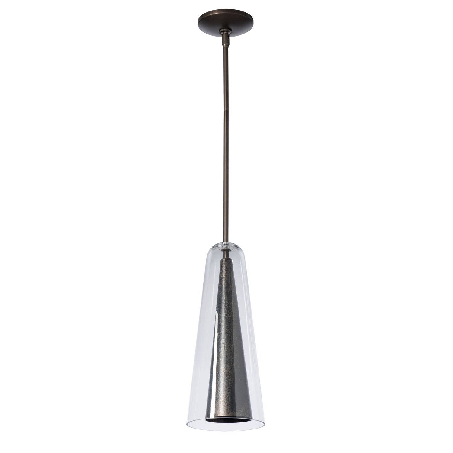 Hubbardton Forge - 181604-SKT-MULT-07-44-ZM0877 - Spire Mini Pendant - Spire - Dark Smoke