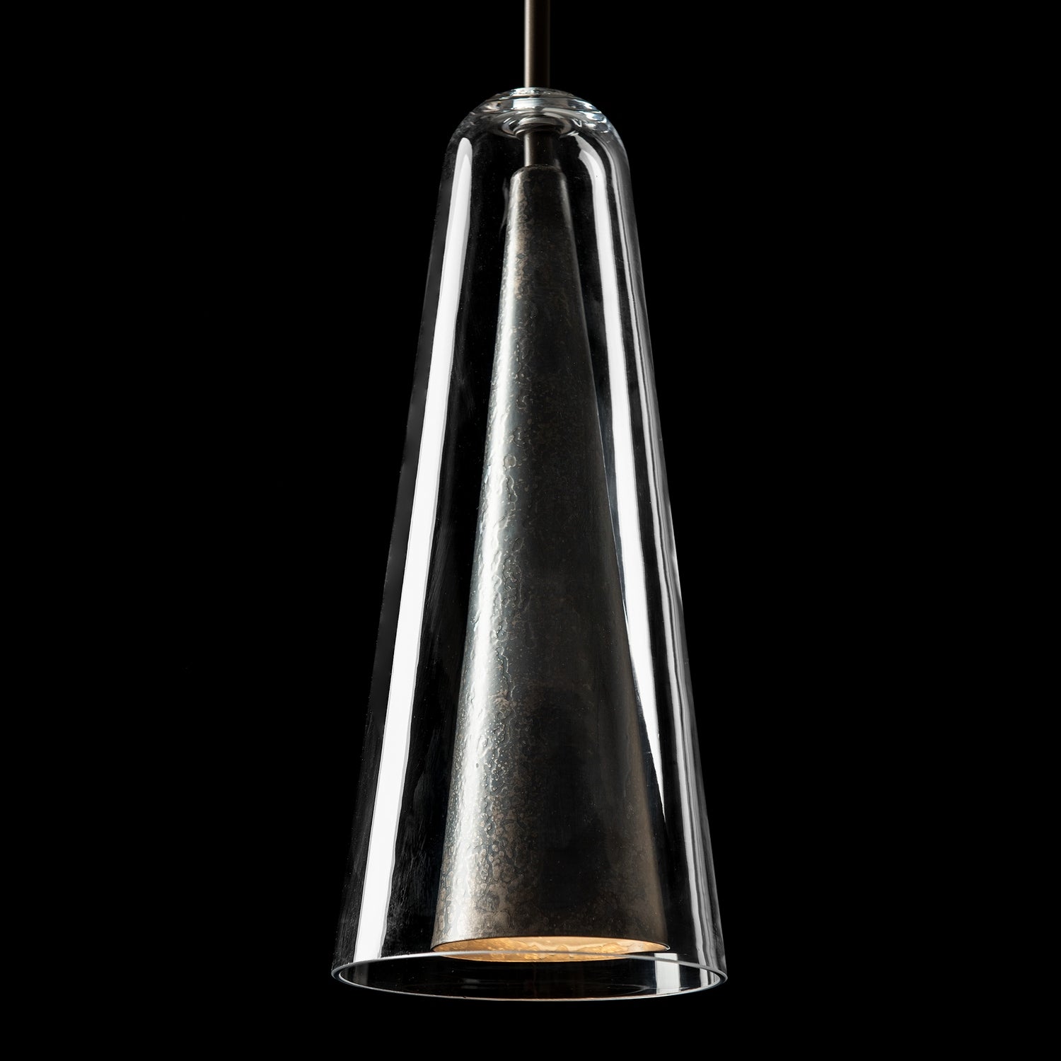 Hubbardton Forge - 181604-SKT-MULT-07-44-ZM0877 - Spire Mini Pendant - Spire - Dark Smoke