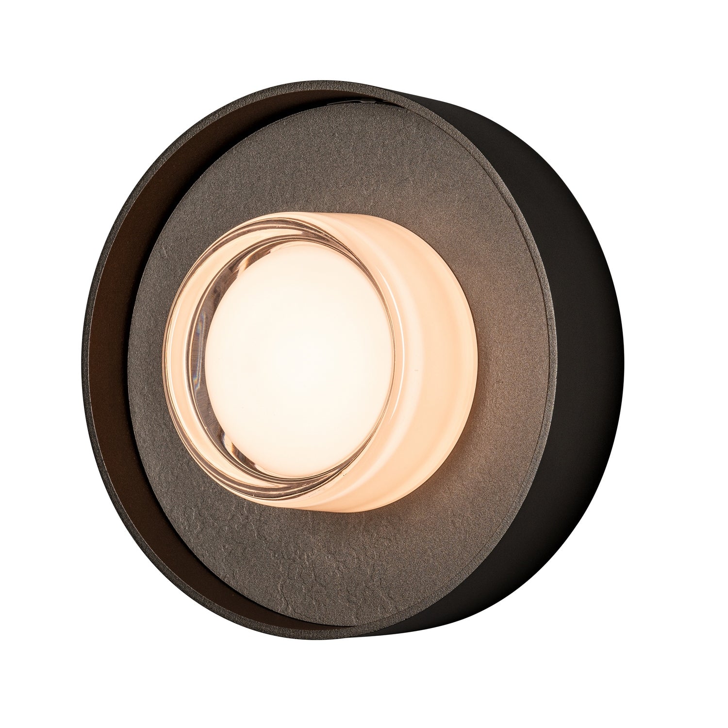 Hubbardton Forge - 201086-LED-14-05-ZM0874 - Focal Small Sconce/Flush Mount - Focal - Oil Rubbed Bronze
