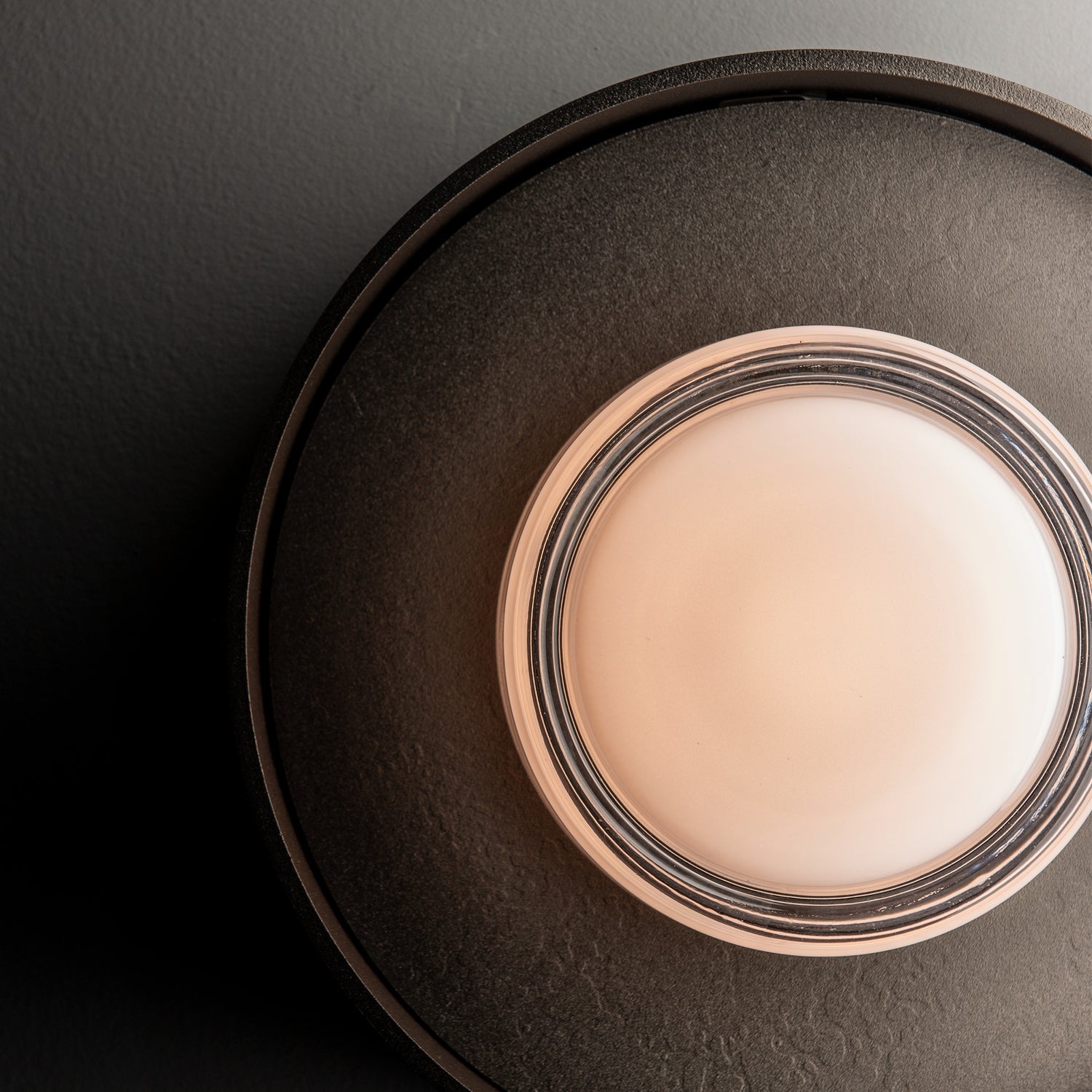 Hubbardton Forge - 201086-LED-14-05-ZM0874 - Focal Small Sconce/Flush Mount - Focal - Oil Rubbed Bronze