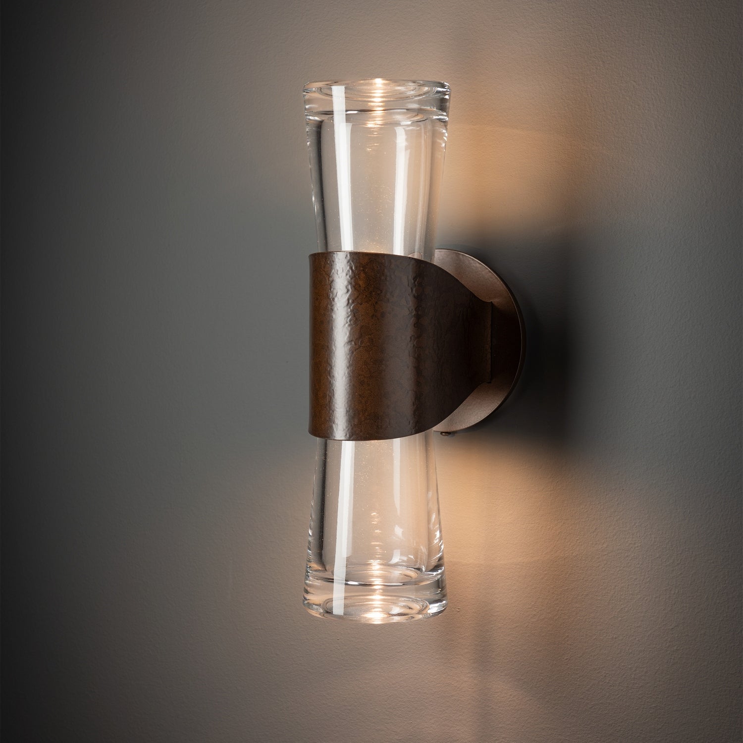 Hubbardton Forge - 204073-SKT-05-ZM0888 - Bellis 2-Light Sconce - Bellis - Bronze
