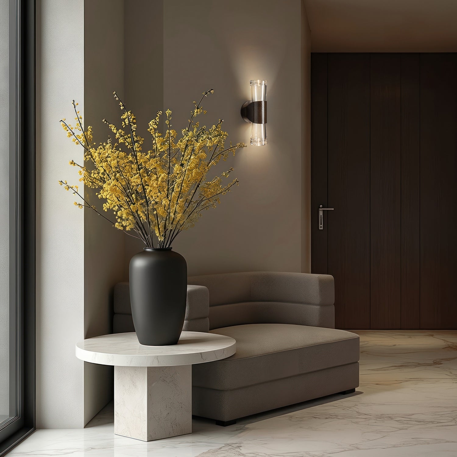 Hubbardton Forge - 204073-SKT-05-ZM0888 - Bellis 2-Light Sconce - Bellis - Bronze