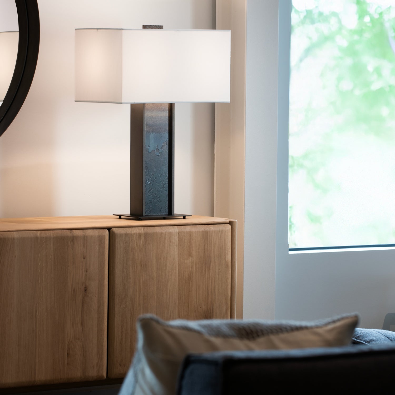 Hubbardton Forge - 271202-SKT-14-44-SF2023 - Horizon Table Lamp - Horizon - Oil Rubbed Bronze