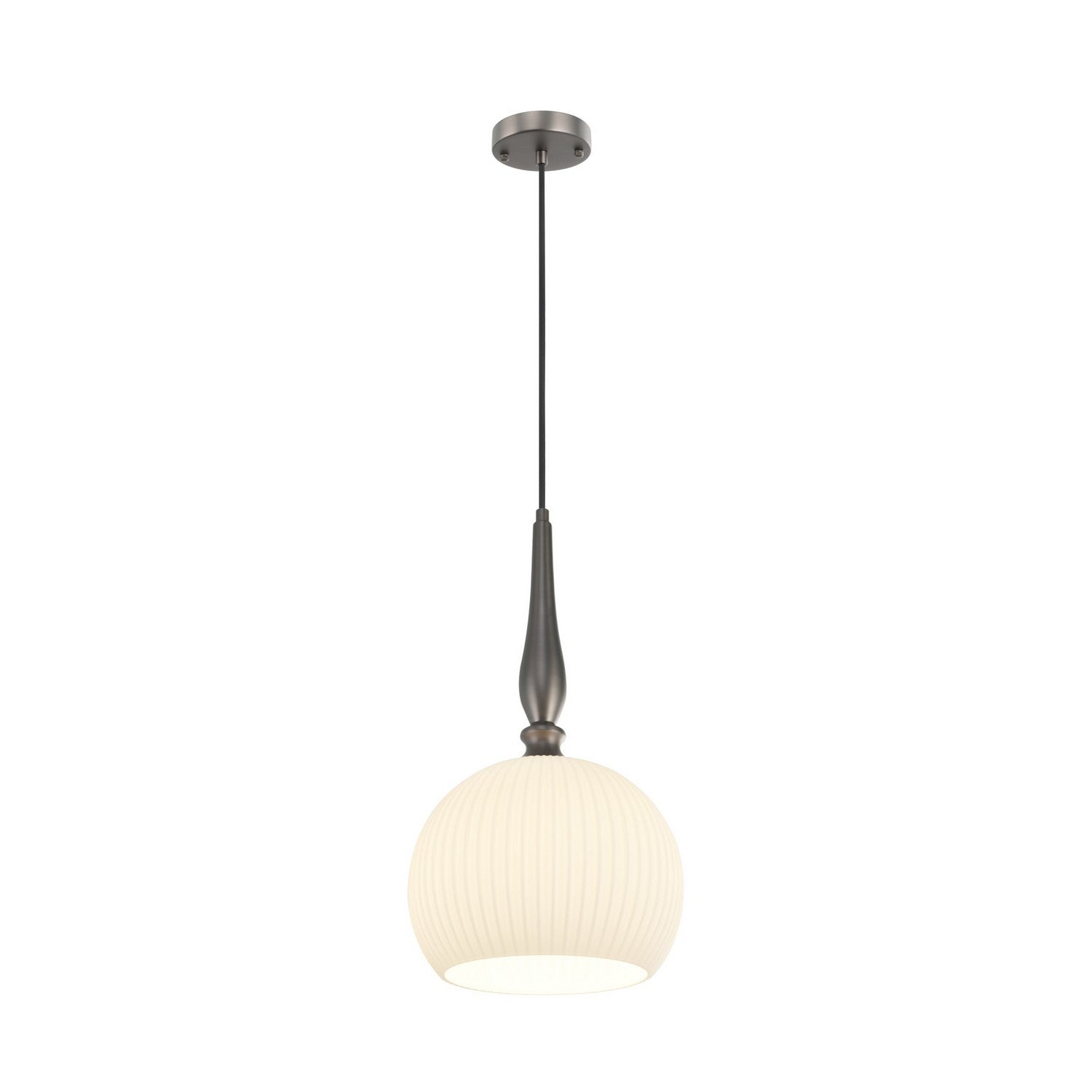 Artcraft - AC12110GR - One Light Pendant - Kate - Graphite