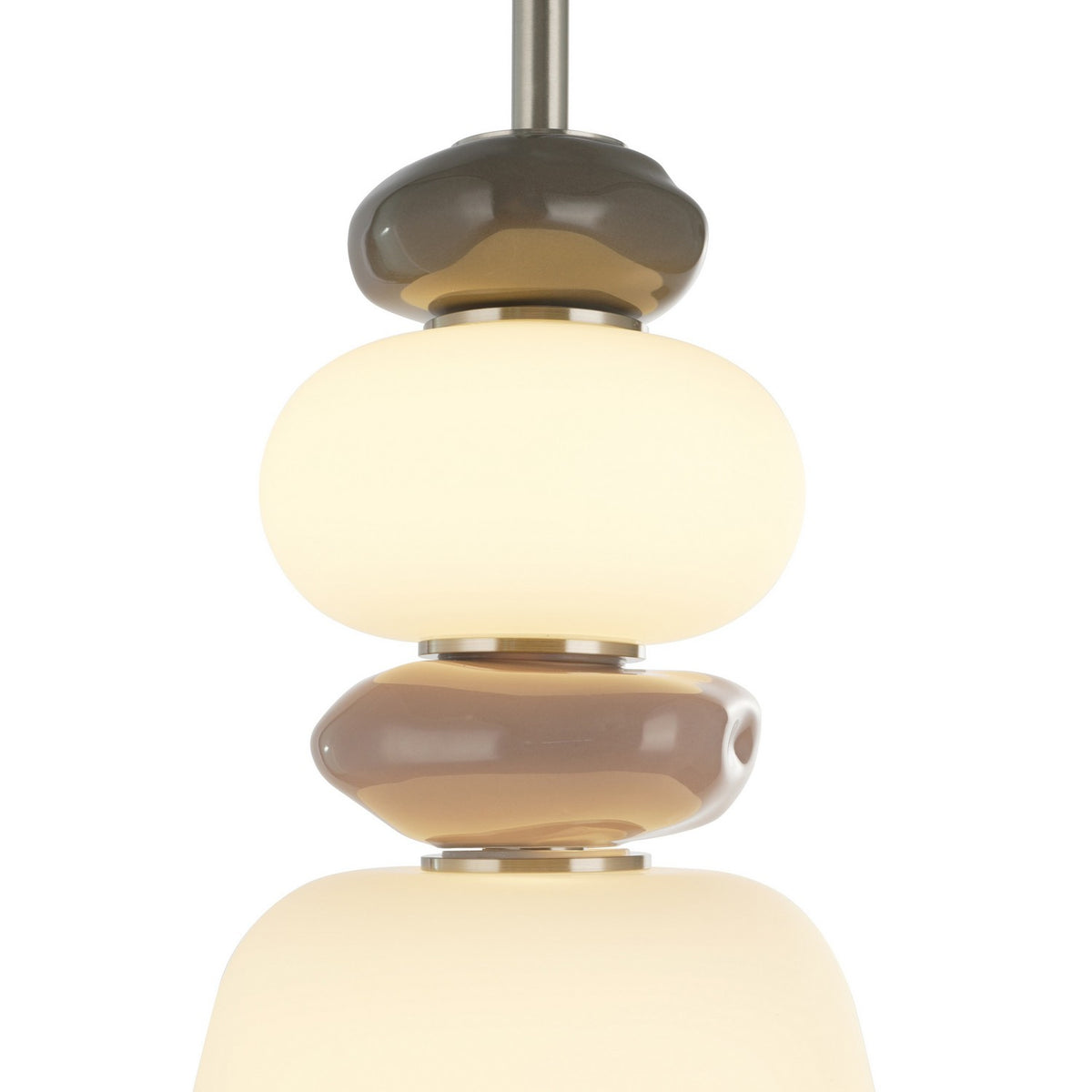 Artcraft - AC5071SN - LED Pendant - Strata - Satin Nickel