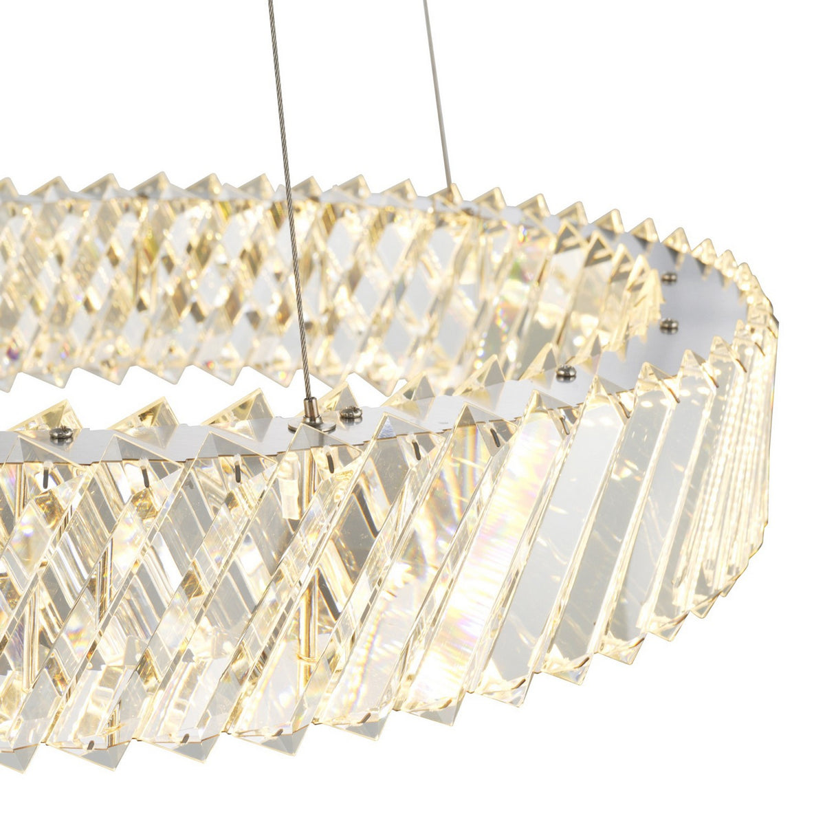 Artcraft - AC5130PN - LED Chandelier - Alya - Polished Nickel