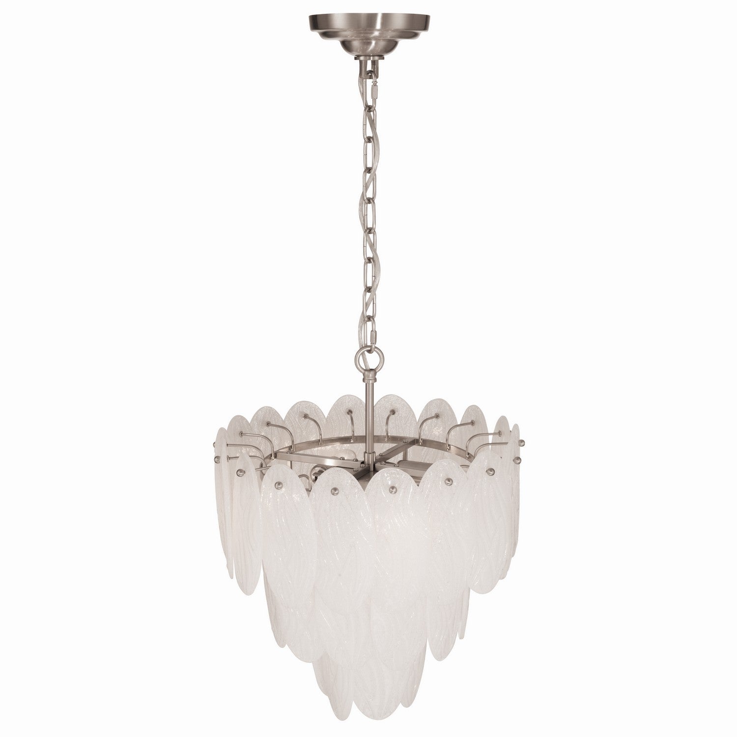 Artcraft - AC12260SN - Five Light Chandelier - Serena - Satin Nickel