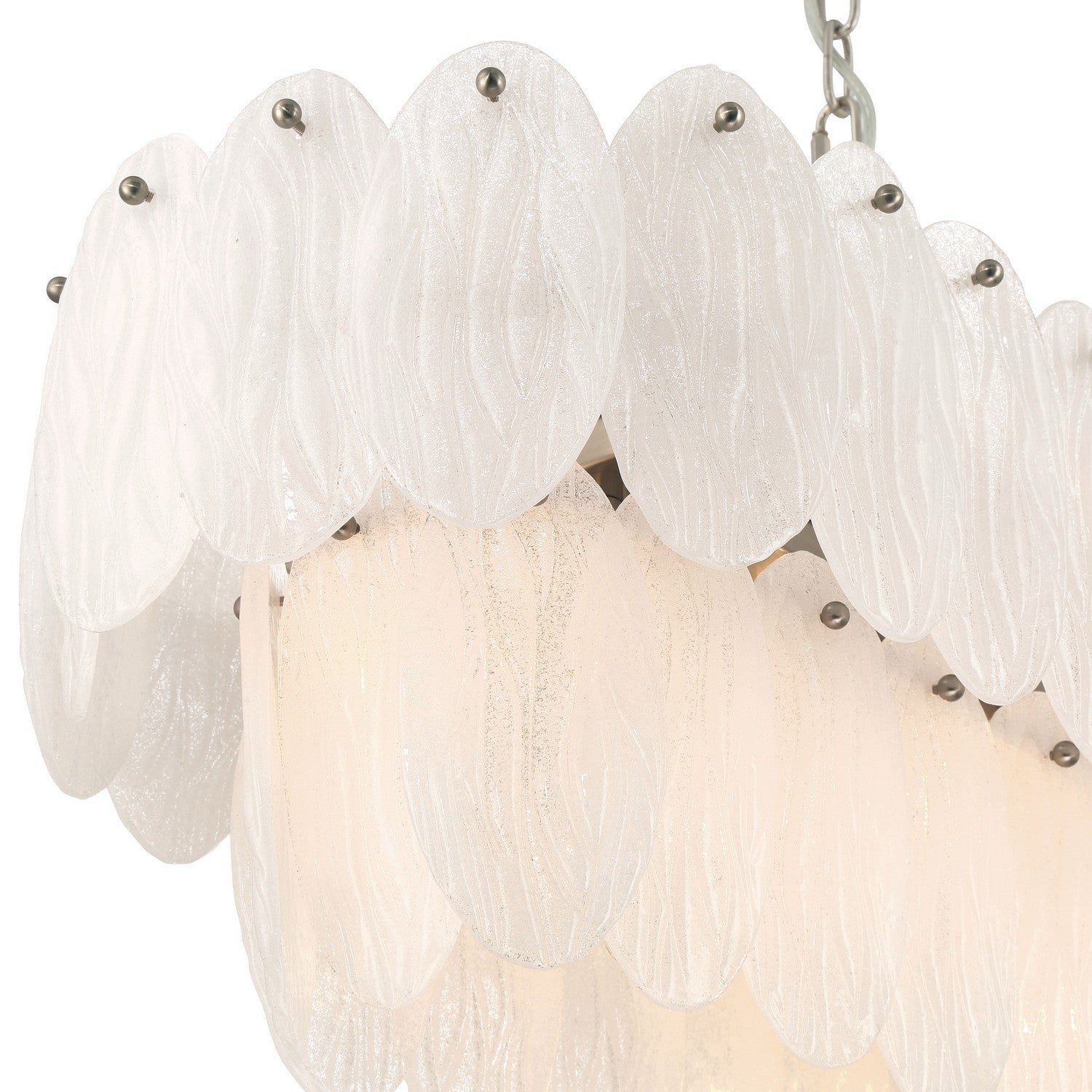 Artcraft - AC12264SN - Nine Light Island Chandelier - Serena - Satin Nickel
