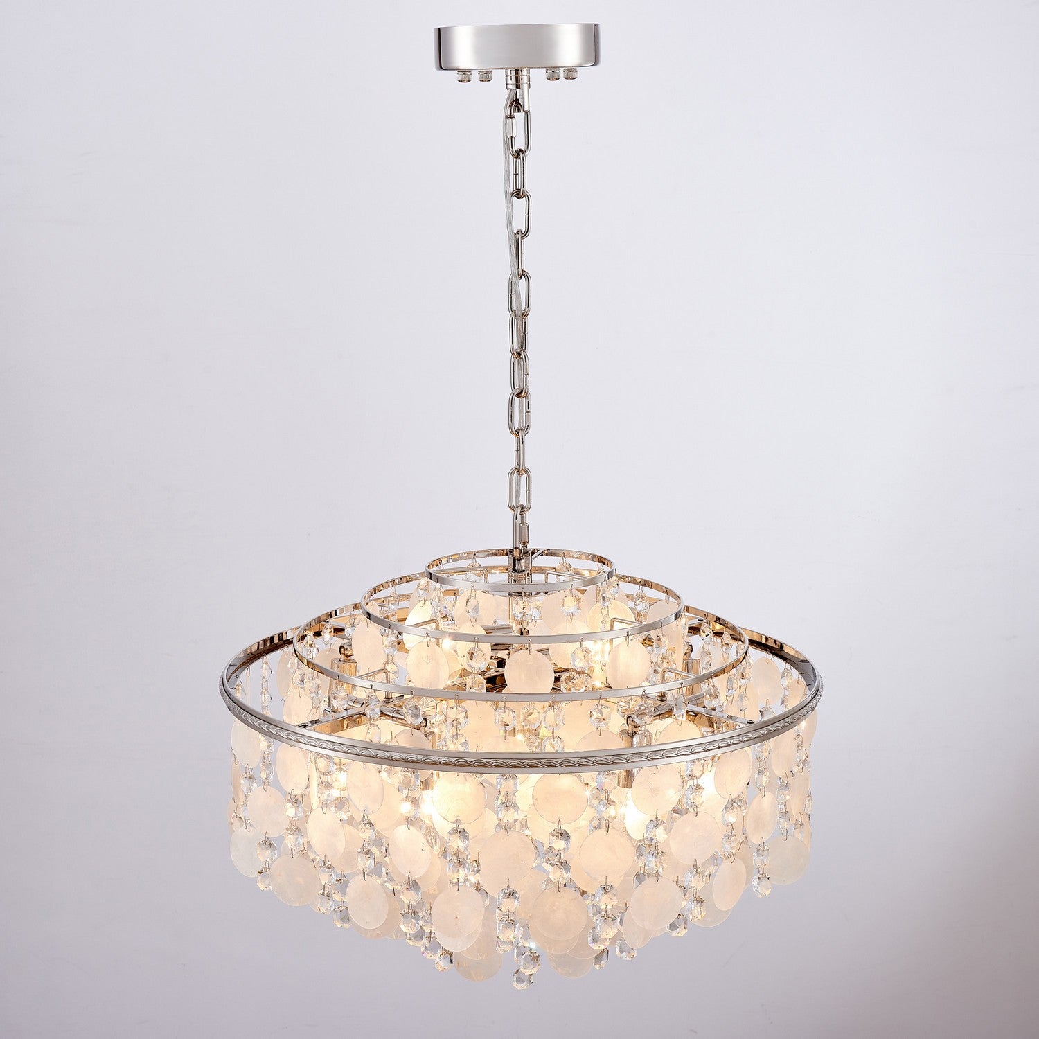 Artcraft - AC12073PN - 13 Light Chandelier - Avara - Polished Nickel