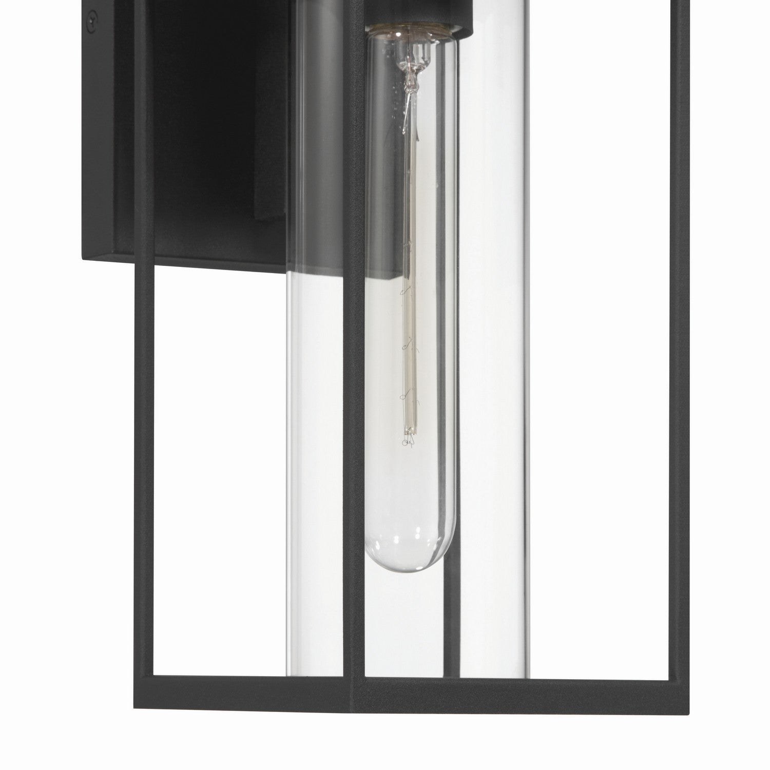 Artcraft - AC8980BK - One Light Outdoor Lantern - Portside - Black