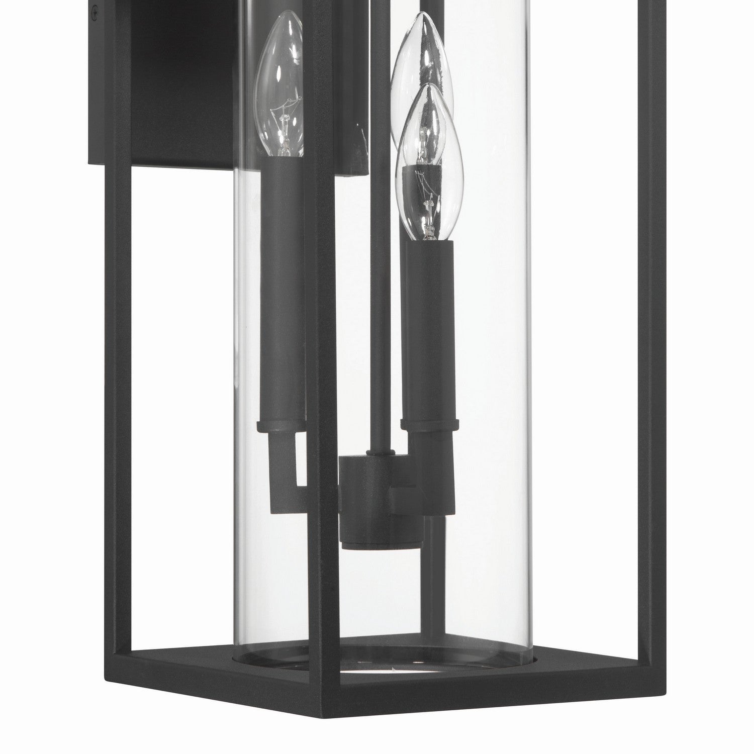 Artcraft - AC8982BK - Three Light Outdoor Lantern - Portside - Black