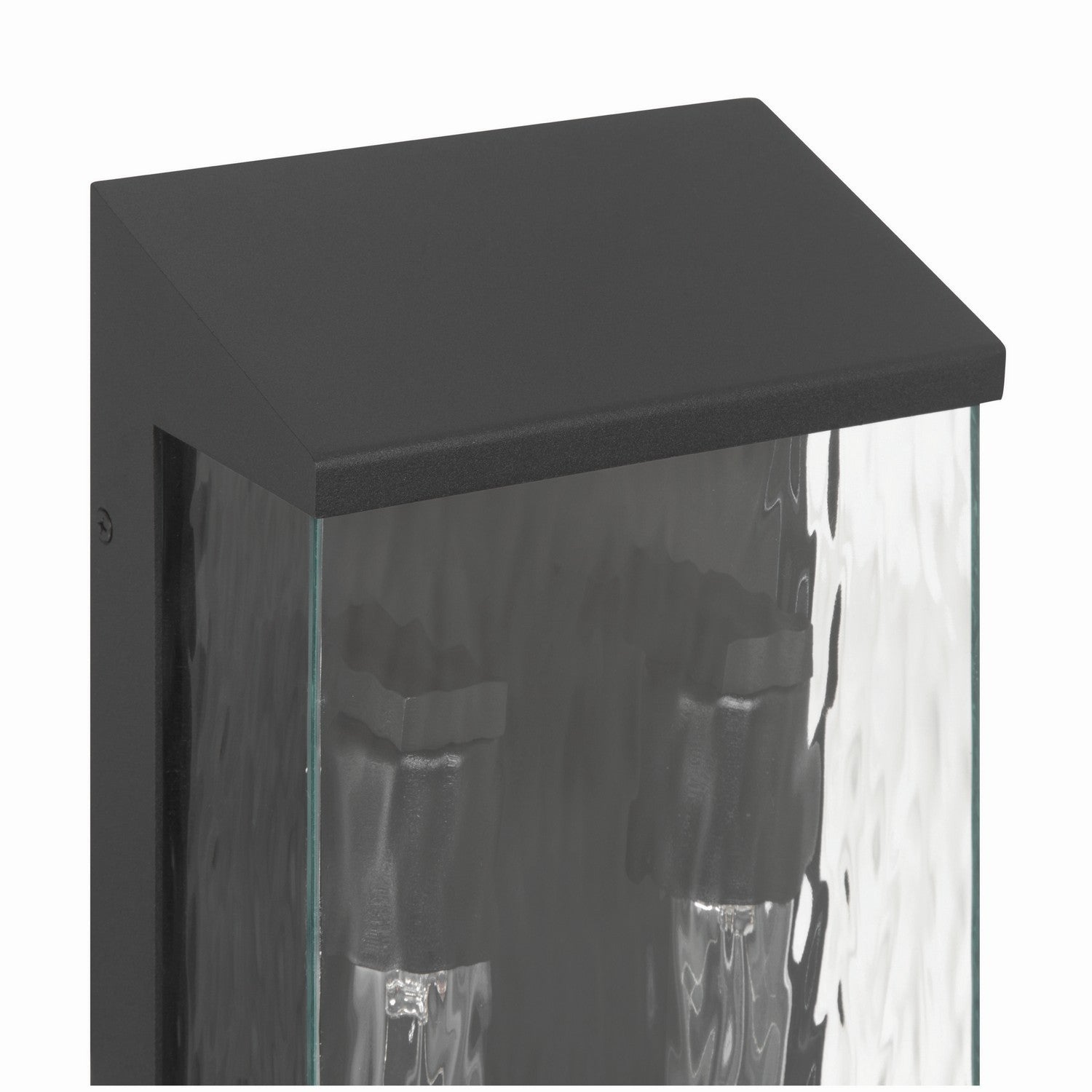 Artcraft - AC9281BK - Two Light Outdoor Lantern - Azure - Black