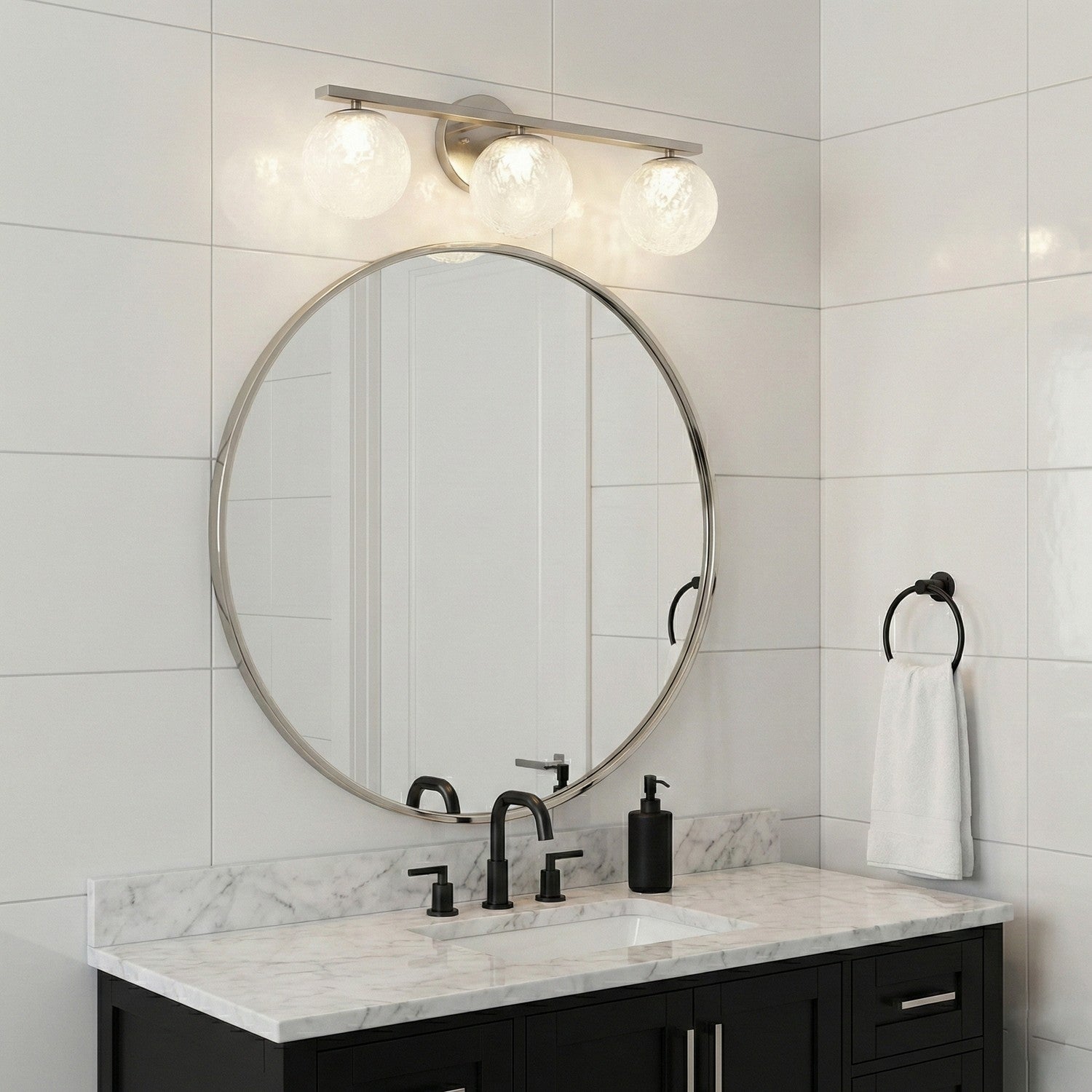 Artcraft - AC6963BN - LED Wall Mount - Forma - Brushed Nickel