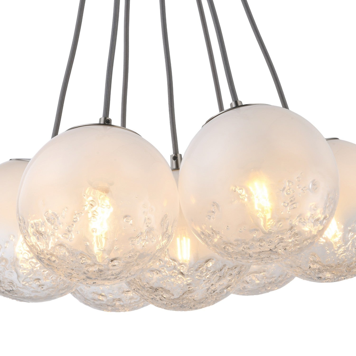 Artcraft - AC12247SN - Seven Light Lantern - Moonlight - Satin Nickel