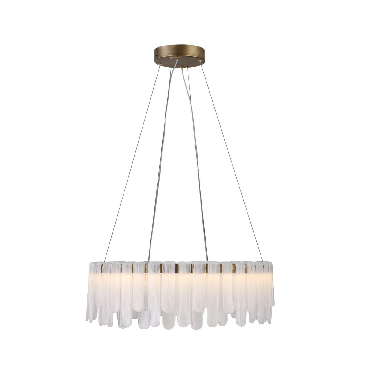 Artcraft - AC6122LB - LED Lantern - Roselle - Legacy Brass